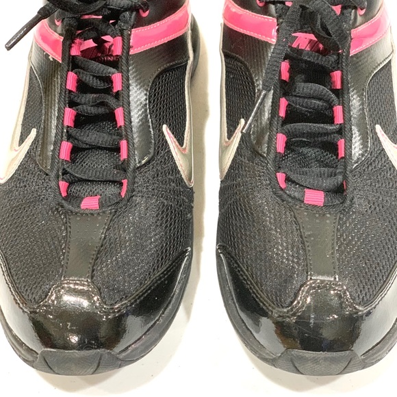 NIKE AIR Black/Hot Pink Walking Shoe (size: 7.5) - Picture 5 of 16